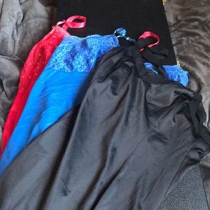 Different colored nightgowns